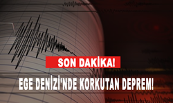 Son Dakika... Ege Denizi'nde art arda 2 deprem!