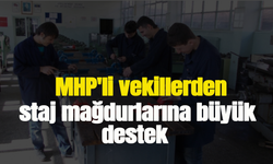 Son dakika... MHP'li vekillerden staj mağdurlarına büyük destek