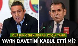 Dursun Özbek'ten Ali Koç'un davetine yanıt: Televizyonda tartışacaklar mı?