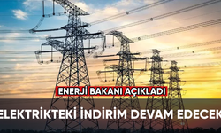 Enerji Bakanı Dönmez'den elektrikte indirim açıklaması