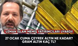 İslam Memiş yatırımcıları uyardı! Güncel altın fiyatları