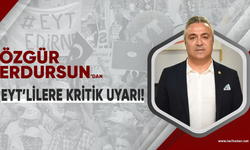 Özgür Erdursun'dan EYT'lilere kritik uyarı!