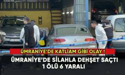Ümraniye'de silahlı dehşet: 1 ölü, 6 yaralı