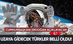 Uzaya gidecek Türkler belli oldu!