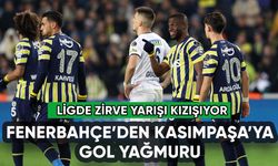 Fenerbahçe'den Kasımpaşa'ya gol yağmuru