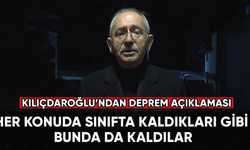 Kemal Kılıçdaroğlu: Her konuda sınıfta kaldıkları gibi bunda da kaldılar
