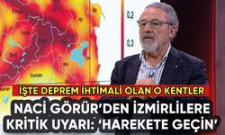 Naci Görür'den İzmir'e kritik uyarı: İşte deprem tehlikesi olan illerimiz