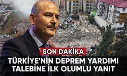 Türkiye'nin deprem yardımı talebine ilk olumlu yanıt ABD'den!