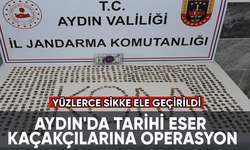 Aydın'da tarihi eser kaçakçılarına operasyon