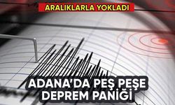 Adana'da art arda 3 deprem: Büyük korku yaşattı