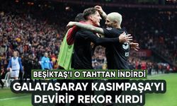 Galatasaray Kasımpaşa'yı devirip rekor kırdı
