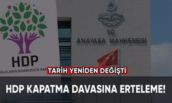 HDP kapatma davasına erteleme!