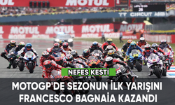 MotoGP'de sezonun ilk yarışını Francesco Bagnaia kazandı
