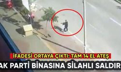 AK Parti binasına silahlı saldırı: İfadesi ortaya çıktı