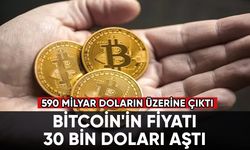 Bitcoin'in fiyatı 30 bin doları aştı