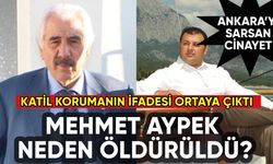 ATO'nun eski başkan vekili Mehmet Aypek cinayetinde flaş gelişme