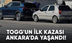 TOGG ilk kazasını Ankara'da yaptı!
