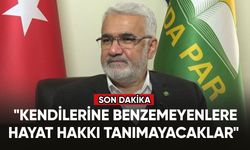 HÜDA PAR Genel Başkanı Yapıcıoğlu: "Kendilerine benzemeyenlere hayat hakkı tanımayacaklar"