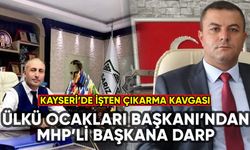 Ülkü Ocakları Başkanı'ndan MHP'li Belediye Başkanı'na darp