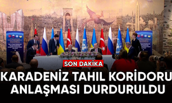 Karadeniz Tahıl Koridoru Anlaşması durduruldu