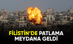 Filistin'de patlama meydana geldi