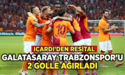 Galatasaray'dan Trabzonspor'a 2 gollü ağırlama