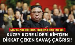 Kuzey Kore lideri Kim'den dikkat çeken savaş çağrısı!