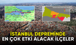 Olası İstanbul depreminde en çok etki alacak ilçeler