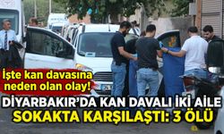 Diyarbakır'da kan davalı iki aile karşılaştı: 3 ölü