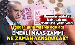 Erdoğan tarih verdi: Emekli maaşlarına zam ne zaman yansıyacak?