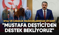 Samsun Staj ve Çıraklık Mağdurları: BBP Genel Başkanı Mustafa Destici'den destek bekliyoruz