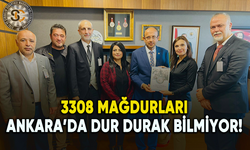3308 mağdurları Ankara’da dur durak bilmiyor!