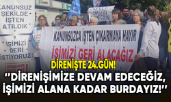 Ataşehir Belediyesi'nin işçileri direnişin 24.gününde!