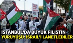 İstanbul'da Büyük Filistin Yürüyüşü: Gazze'de yiten canlar için gıyabi cenaze namazı