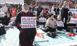 İstanbul'da kadınların Filistin'e destek eylemi sürüyor!