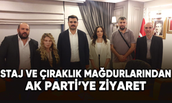 İzmir Staj ve Çıraklık Mağdurları Derneği'nden AK Parti'ye ziyaret!