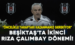 Beşiktaş'ta ikinci Rıza Çalımbay dönemi başladı!