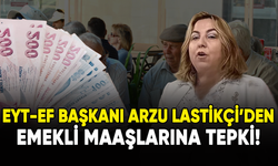 EYT-EF Başkanı Arzu Lastikçi'den emekli maaşlarına tepki!