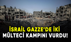 İsrail Gazze'de iki mülteci kampını vurdu!