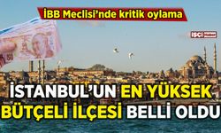 İstanbul'un en yüksek ve en düşük bütçeli ilçeleri belli oldu