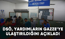 DSÖ, Gazze'deki hastanelere yardımların ulaştırıldığını açıkladı