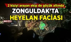 Zonguldak'ta heyelan faciası: Çok sayıda kişi göçük altında