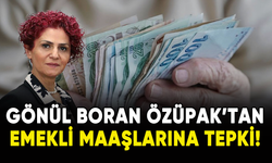 Gönül Boran Özüpak'tan emekli maaşlarına tepki!