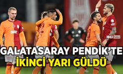 Galatasaray Pendikspor deplasmanında ikinci yarı güldü