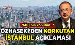 Bakan Özhaseki'den korkutan İstanbul açıklaması: 600 bin konut...