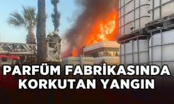 İzmir'de parfüm fabrikasında yangın çıktı: Ölü ve yaralılar var