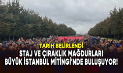 Staj ve Çıraklık Mağdurları Büyük İstanbul Mitingi'nde buluşuyor!