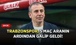 Trabzonspor, 5 maç aranın ardından galip geldi!