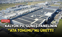 Kalyon PV, güneş panelinin "ata tohumu"nu üretti!
