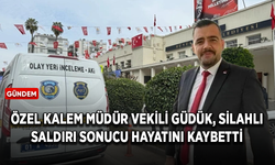 Büyükşehir Belediyesi Özel Kalem Müdür Vekili Güdük, silahlı saldırı sonucu hayatını kaybetti